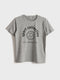 Crew Neck Printed Short Sleeve Boy T-Shirt